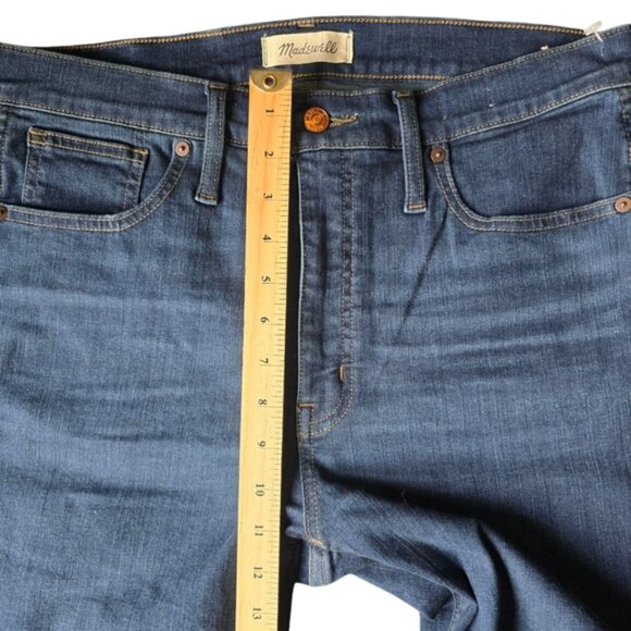 Madewell 10" High-rise Skinny blue Casual Women’s Jeans. Size 31 - Picture 7 of 8